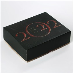 Упаковка для кондитерских изделий «Новый год», 20 × 17 × 6 см