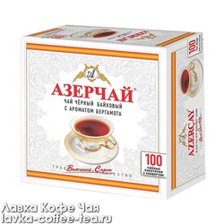 чай Азерчай чёрный с бергамотом 2г*100 пак сашет